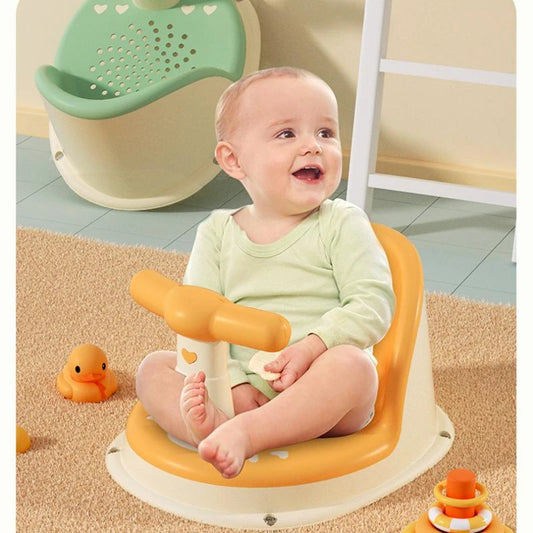 Baby Bath Seat with Anti-Slip Safety Design