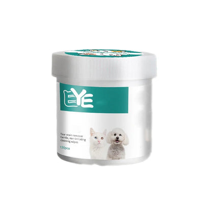 Pet Eye Wipes for Cats and Dogs – 130 Count